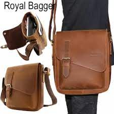 Royal Bagger Leather Crossbody Bags 